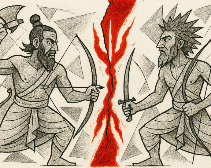 Parashurama_Bhishma battle